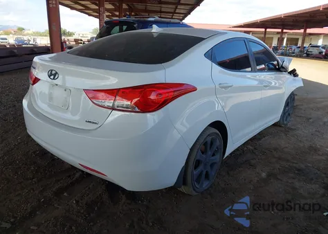 2013 Hyundai Elantra Limited из США, поврежденный, VIN 5NPDH4AE0DH159962